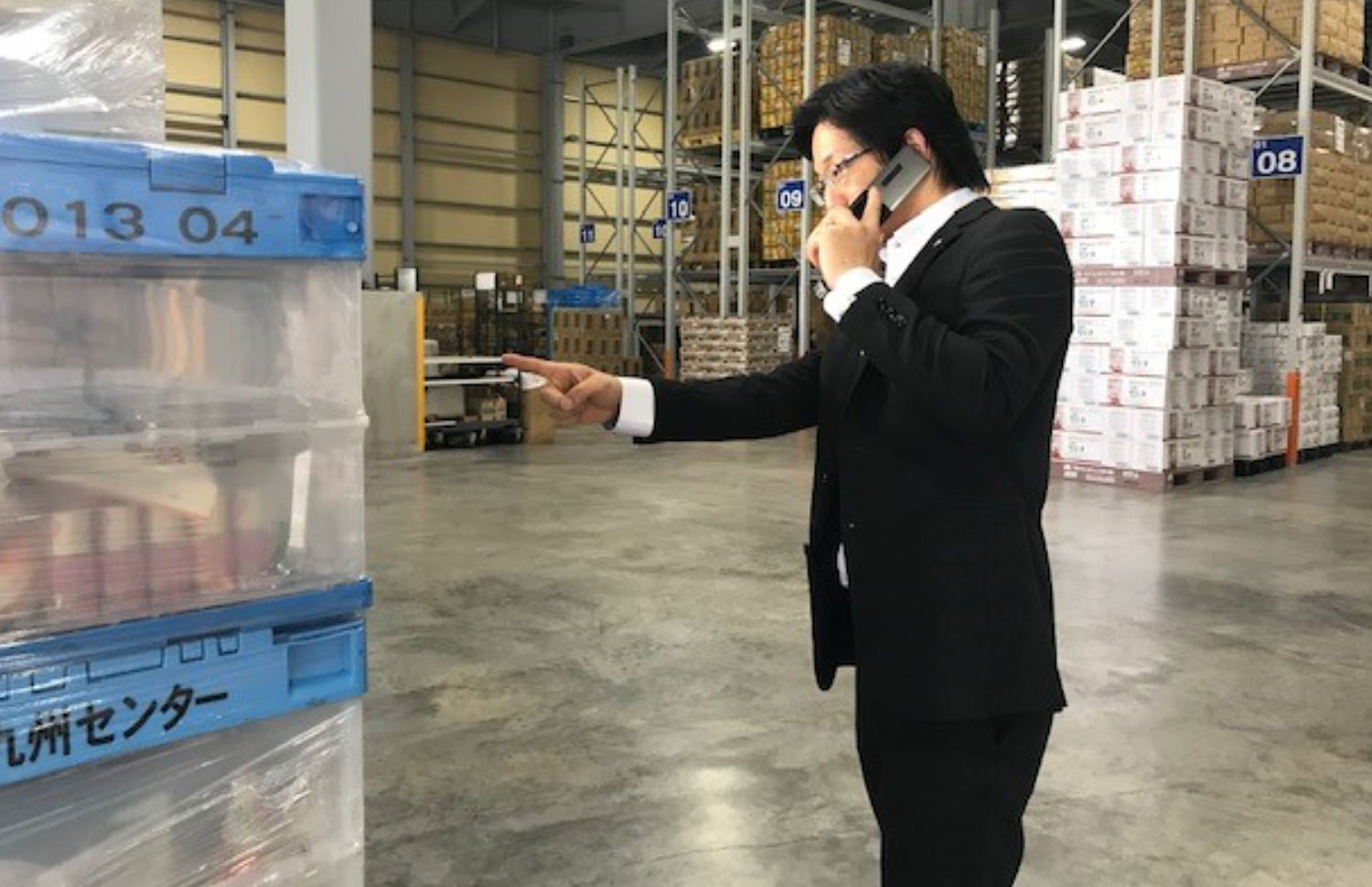 物流部門2006年入社