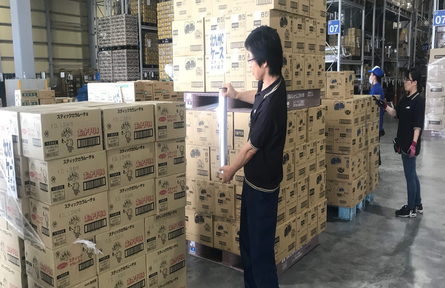 物流部門2006年入社