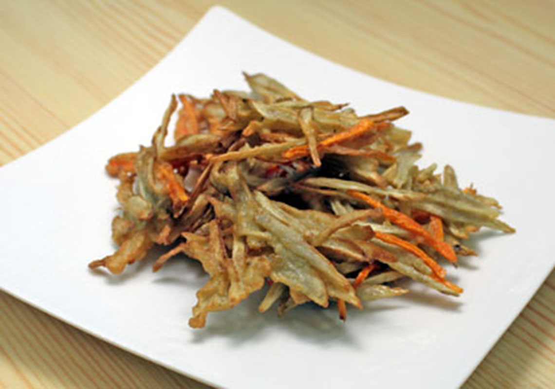 牛蒡のかき揚げ