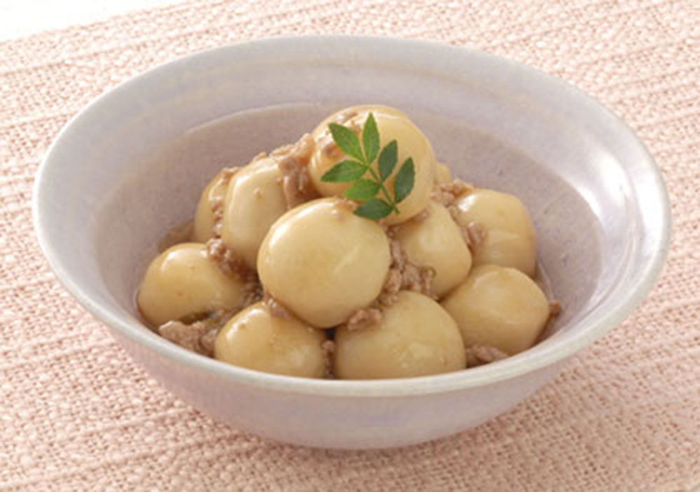 さといものそぼろ煮