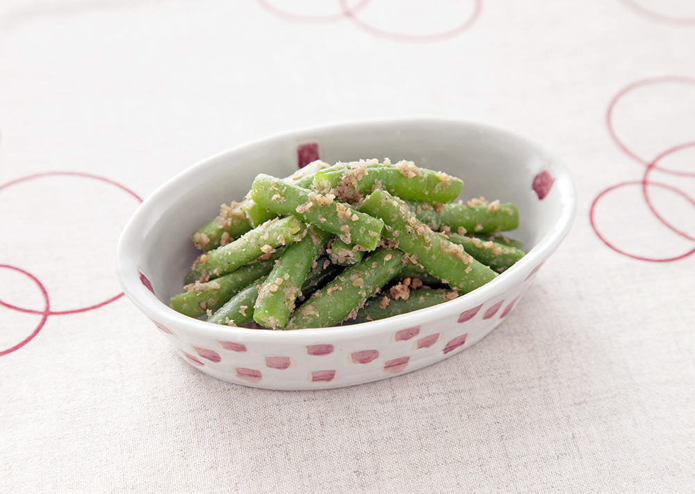 いんげんのごま和え