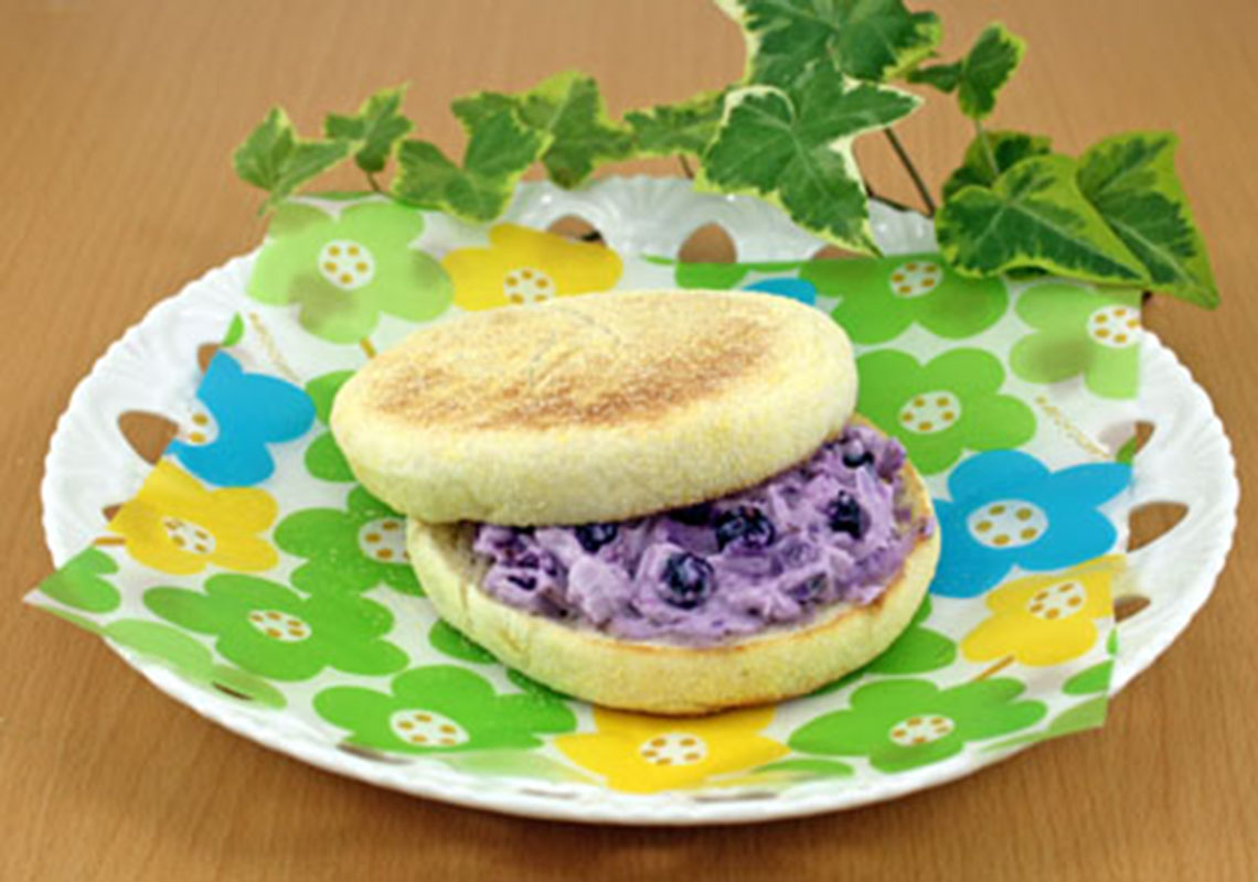 ベリーチーズサンドマフィン