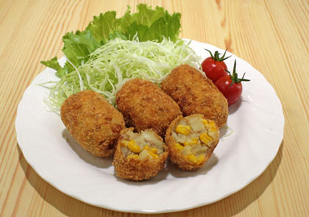 コーンいっぱいツナコロッケ