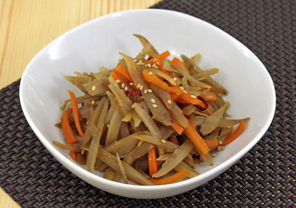 レンジで簡単きんぴらごぼう
