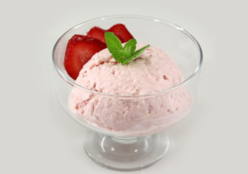 いちごフローズンヨーグルト