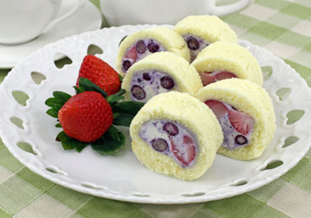 アイスベリーロールケーキ