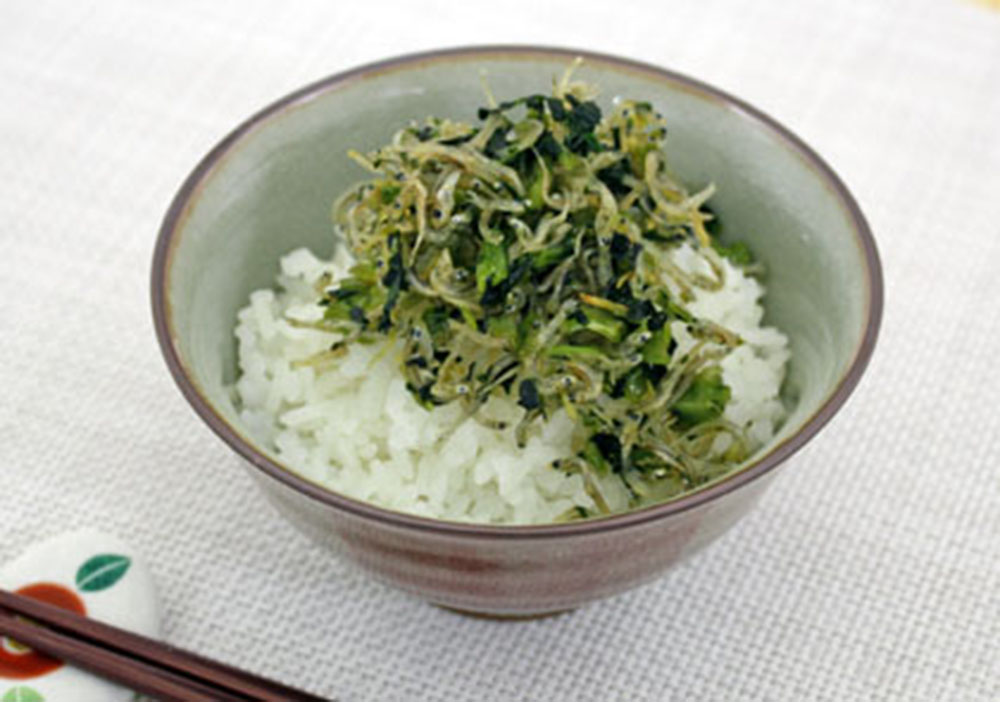 こまつ菜とちりめんのふりかけ