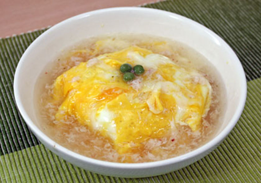 和風かに缶あんかけ丼