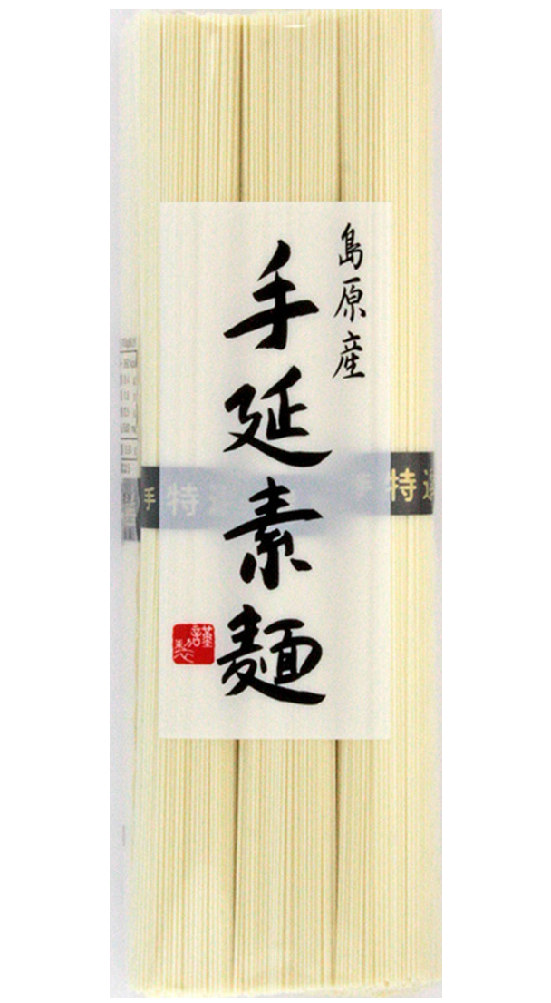 旭フレッシュ 島原産手延素麺6束 300g