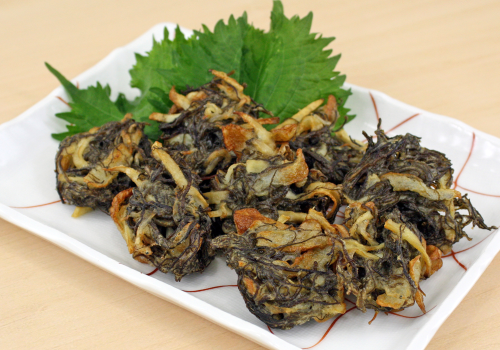 もずくの天ぷら