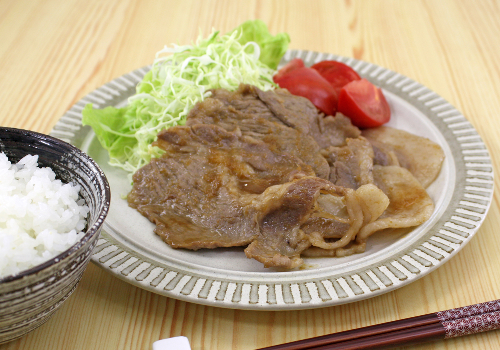 豚のしょうがぽん酢焼き